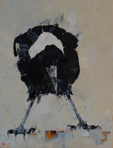 Magpie VIII - 15cm x 20cm