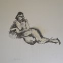 figure frontal view 19  -  34cm x 50cm