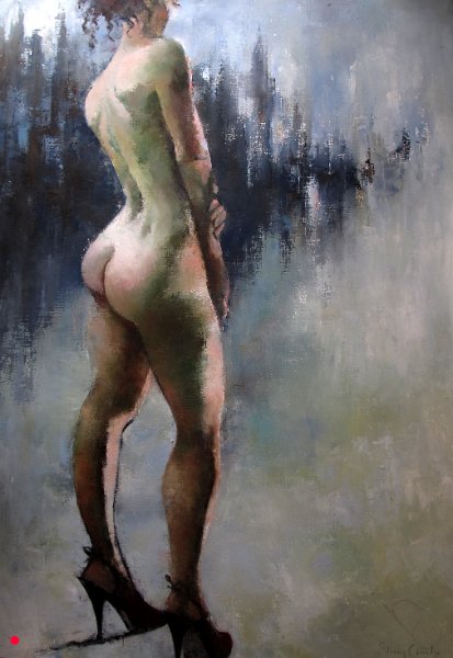 All Dressed Up - 62cm X 88cm