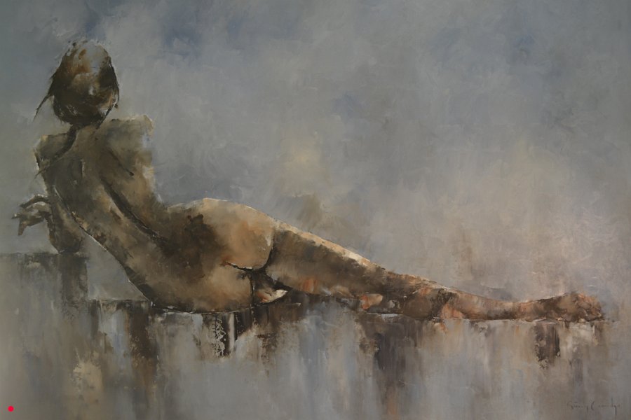 Blue Sky gazing 91cm x 67cm