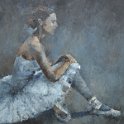 Resting Dancer - 90cm x 63cm Resting Dancer - 90cm x 63cm