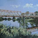 Bridge at Lawrence  - 66cm x 51cm