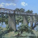Bridge at Tabulam - 66cm x 51cm