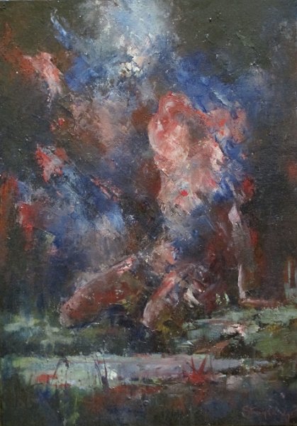 Narcissus I 25cm x 36cm