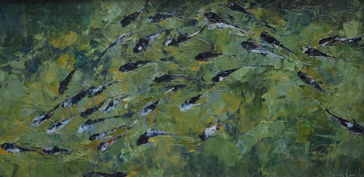 River School II  - 17cm x 30cm