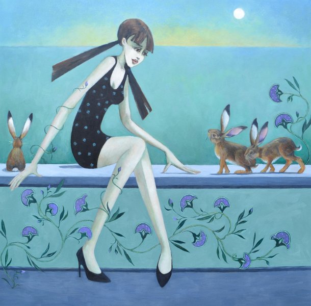 The Hare’s advice - 99cm x 90cm