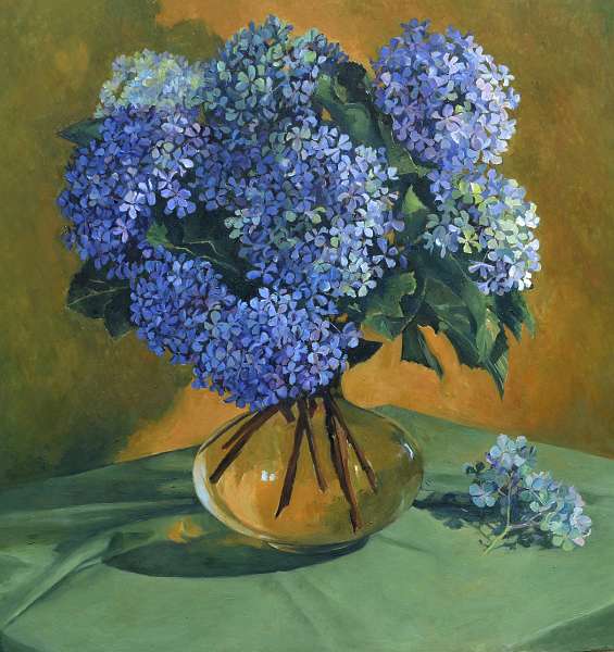Hydrangeas - 66cm x 65cm
